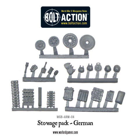 Warlord games - Bolt Action - Stowage Pack German - 28mm - WGB-ACC-007