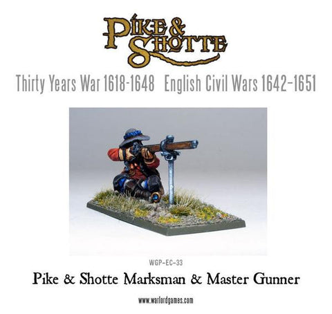 Marksman & Master Gunner - 28mm - Pike & Shotte - WGP-EC-33