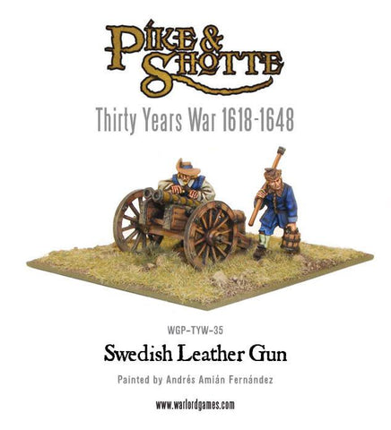 Swedish leather gun - 28mm - Pike & Shotte - WGP-TYW-35