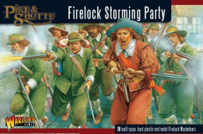 Pike & Shotte - WGP03 - Firelock storming party - 28mm