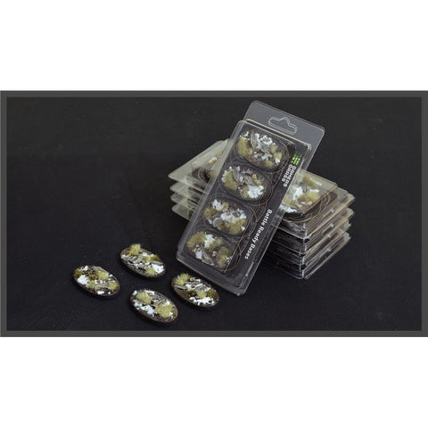 Winter bases Oval 60mm (x4) - Gamers Grass - @