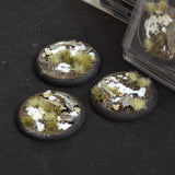 Winter bases RoundLip 50mm (x3) - Gamers Grass - GGB-WRL50 - @