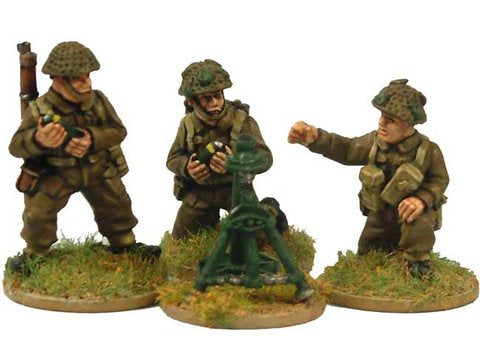 World War II > British  WWB110 - Late British 3inch Mortar and crew