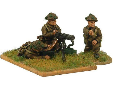 World War II > British  WWB111 - Late British Vickers MG and crew (1 MG, 3 crew)