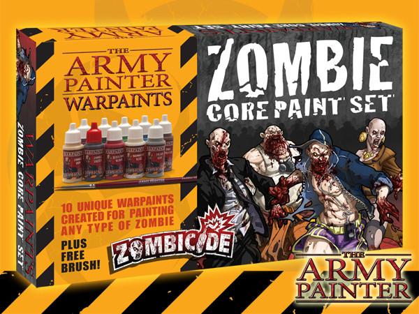 The Army Painter - WP8007 - Zombiecide core paint set