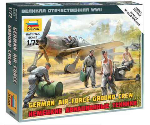 Zvezda - 6188 - German air force ground crew - 1:72